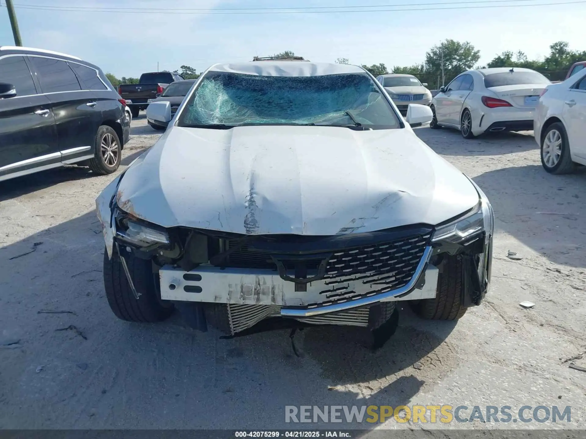 12 fotografías del automóvil dañado 1G6DA5RK2R0124982 CADILLAC CT4 2024