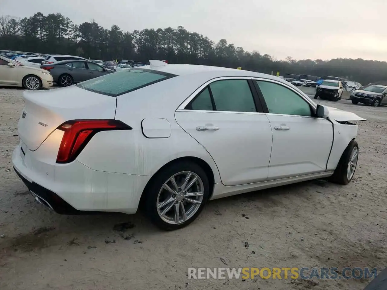 3 fotografías del automóvil dañado 1G6DA5RK9R0131010 CADILLAC CT4 2024