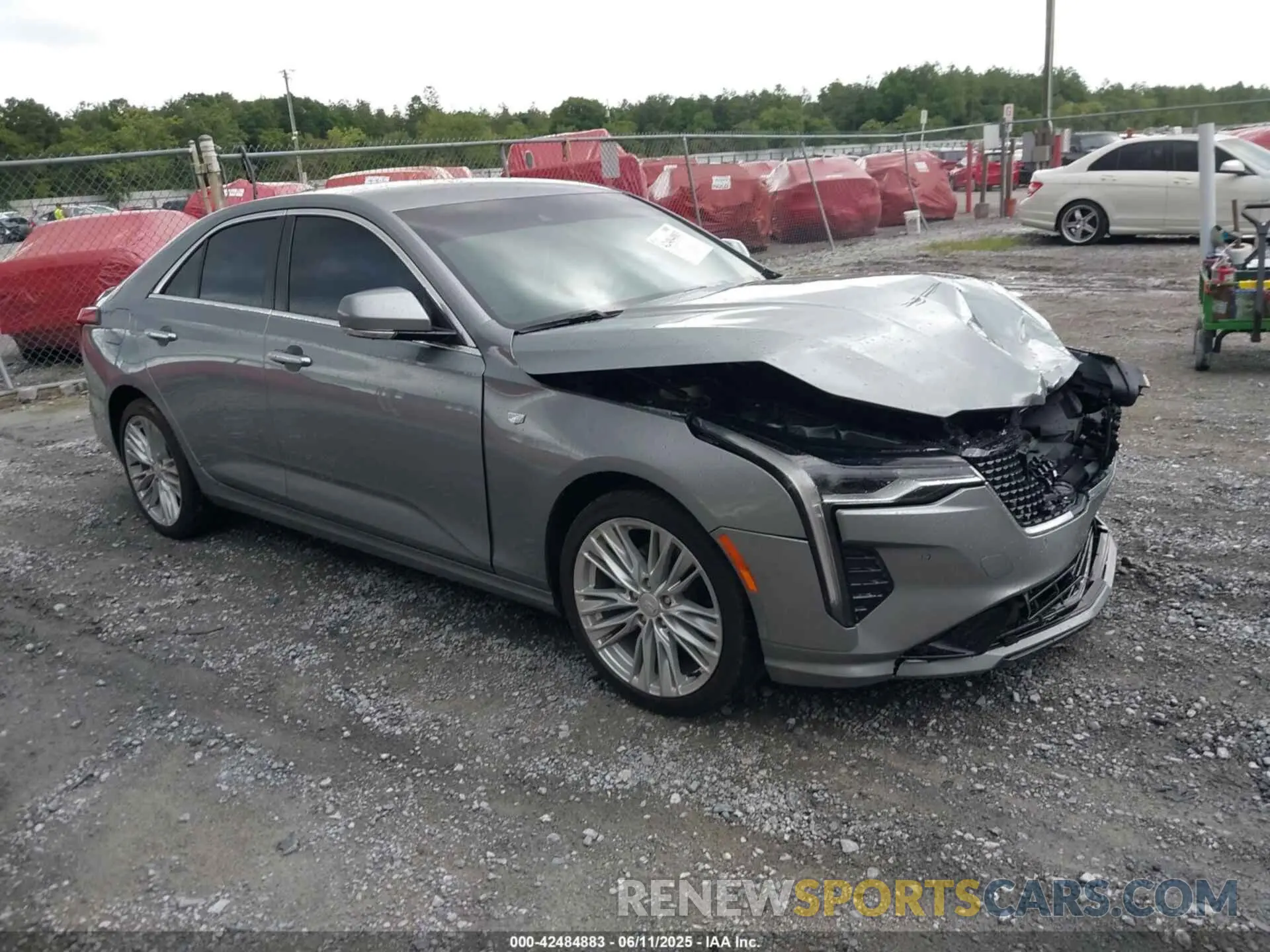 1 fotografías del automóvil dañado 1G6DF5RK9R0116735 CADILLAC CT4 2024
