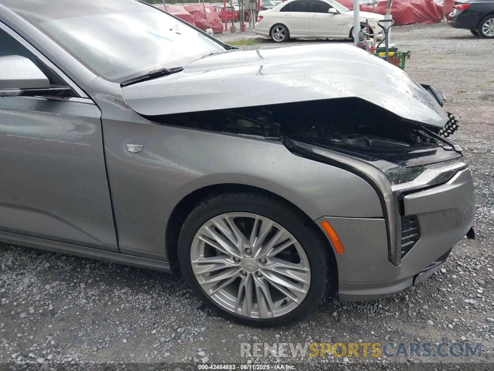 18 fotografías del automóvil dañado 1G6DF5RK9R0116735 CADILLAC CT4 2024