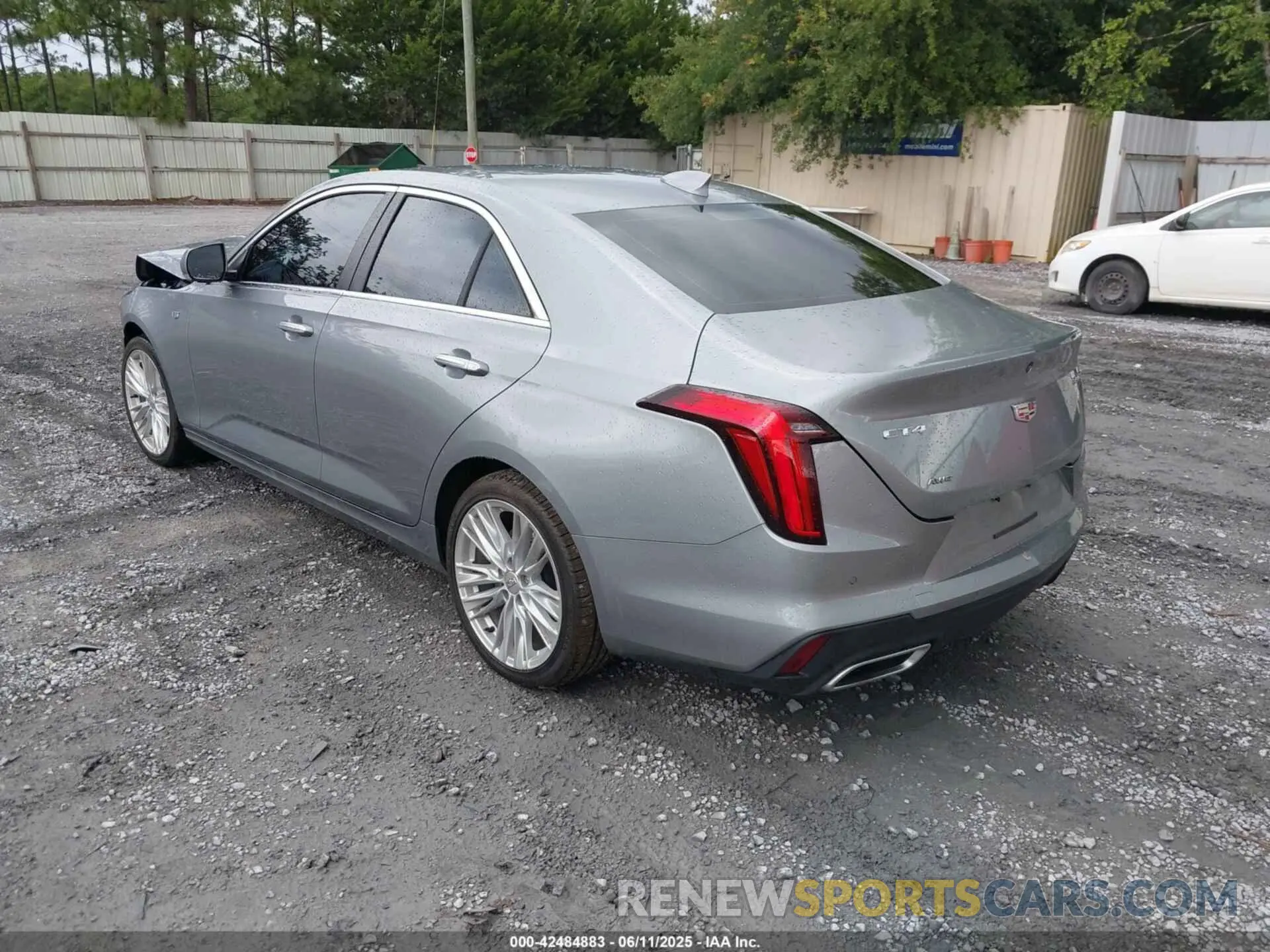 3 fotografías del automóvil dañado 1G6DF5RK9R0116735 CADILLAC CT4 2024
