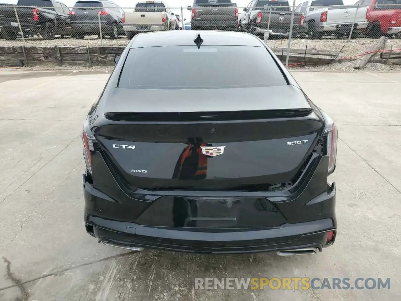 6 fotografías del automóvil dañado 1G6DG5RK4R0108409 CADILLAC CT4 2024