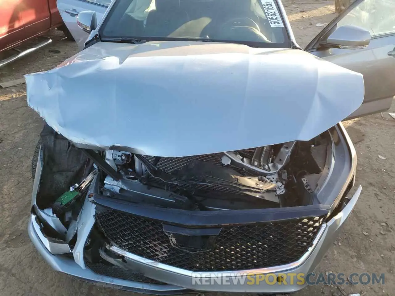 13 fotografías del automóvil dañado 1G6DG5RK6R0100179 CADILLAC CT4 2024