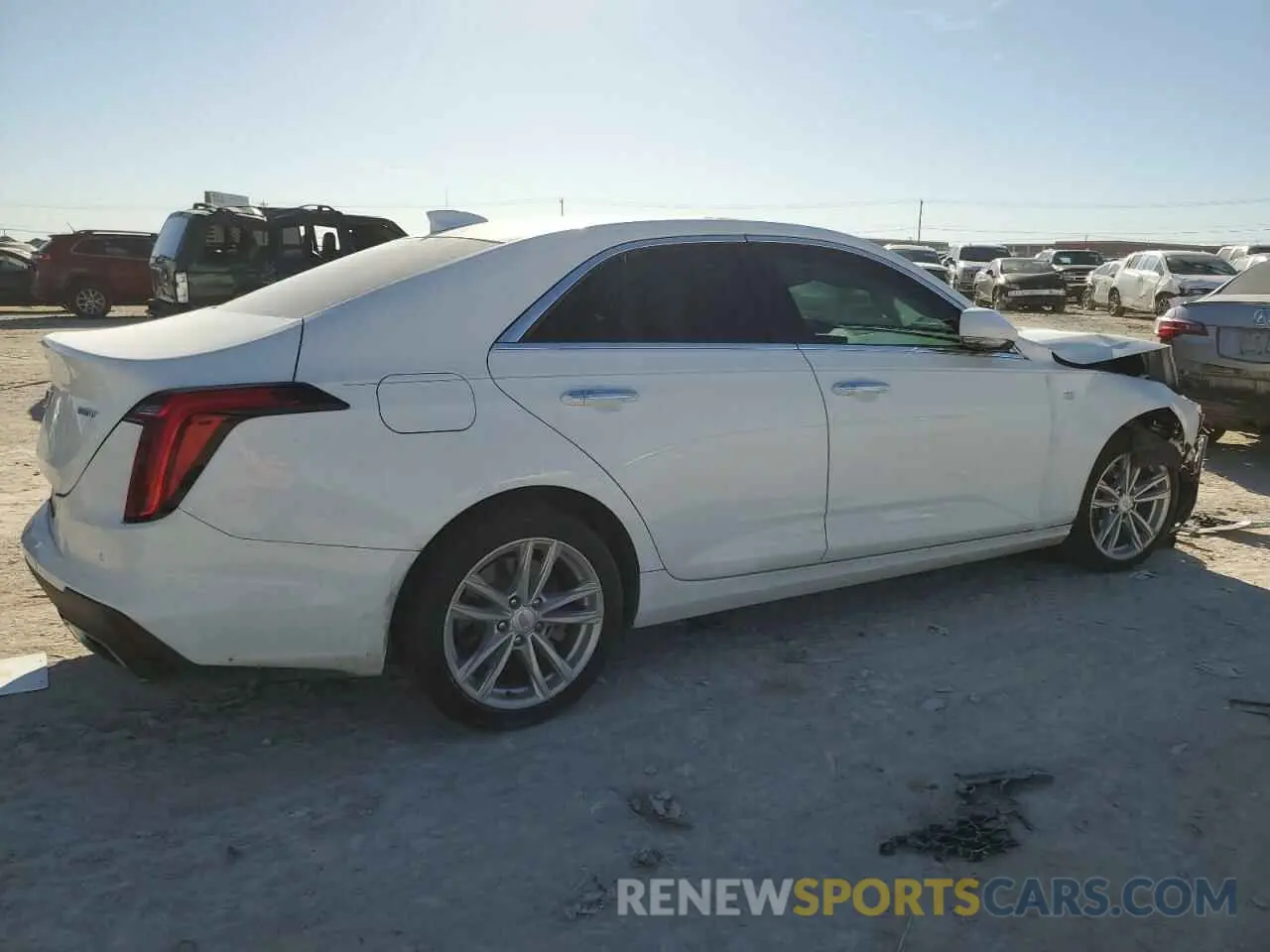 3 fotografías del automóvil dañado 1G6DJ5RK3R0100660 CADILLAC CT4 2024