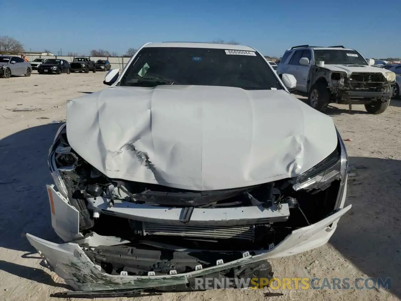 5 fotografías del automóvil dañado 1G6DJ5RK3R0100660 CADILLAC CT4 2024