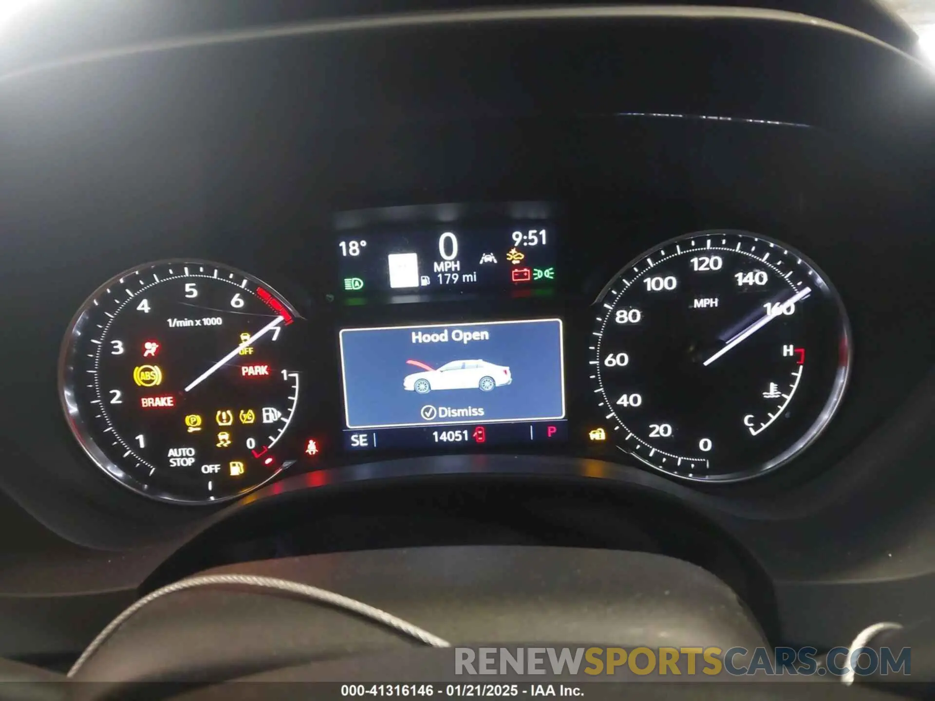 7 fotografías del automóvil dañado 1G6DK5RK1R0122069 CADILLAC CT4 2024