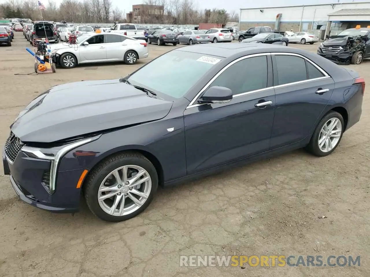 1 fotografías del automóvil dañado 1G6DK5RK2R0131430 CADILLAC CT4 2024