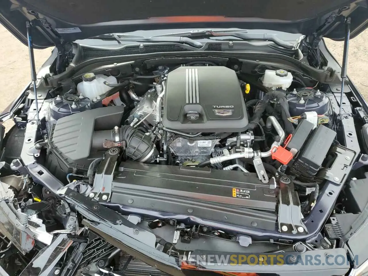 13 fotografías del automóvil dañado 1G6DK5RK2R0131430 CADILLAC CT4 2024