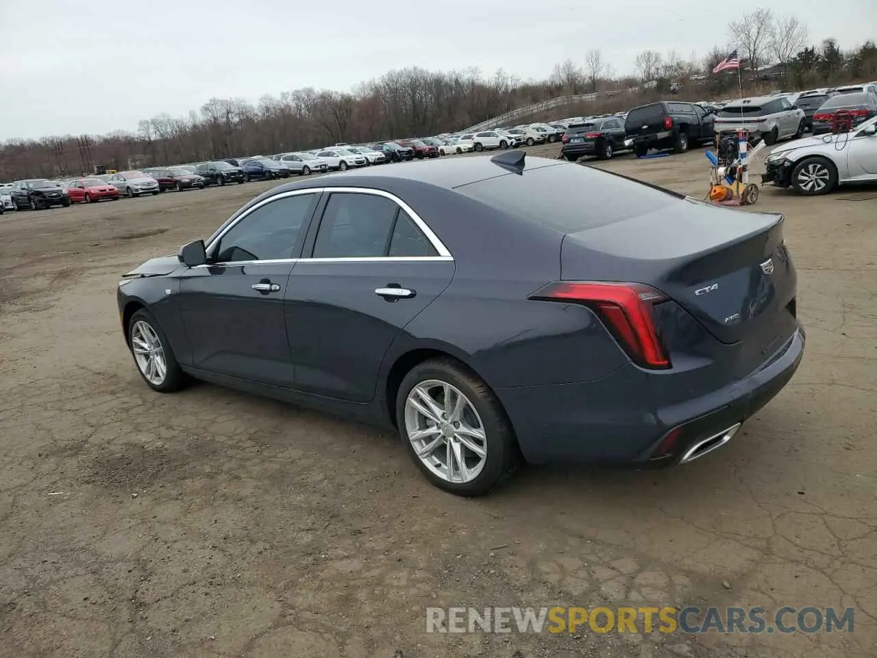 2 fotografías del automóvil dañado 1G6DK5RK2R0131430 CADILLAC CT4 2024