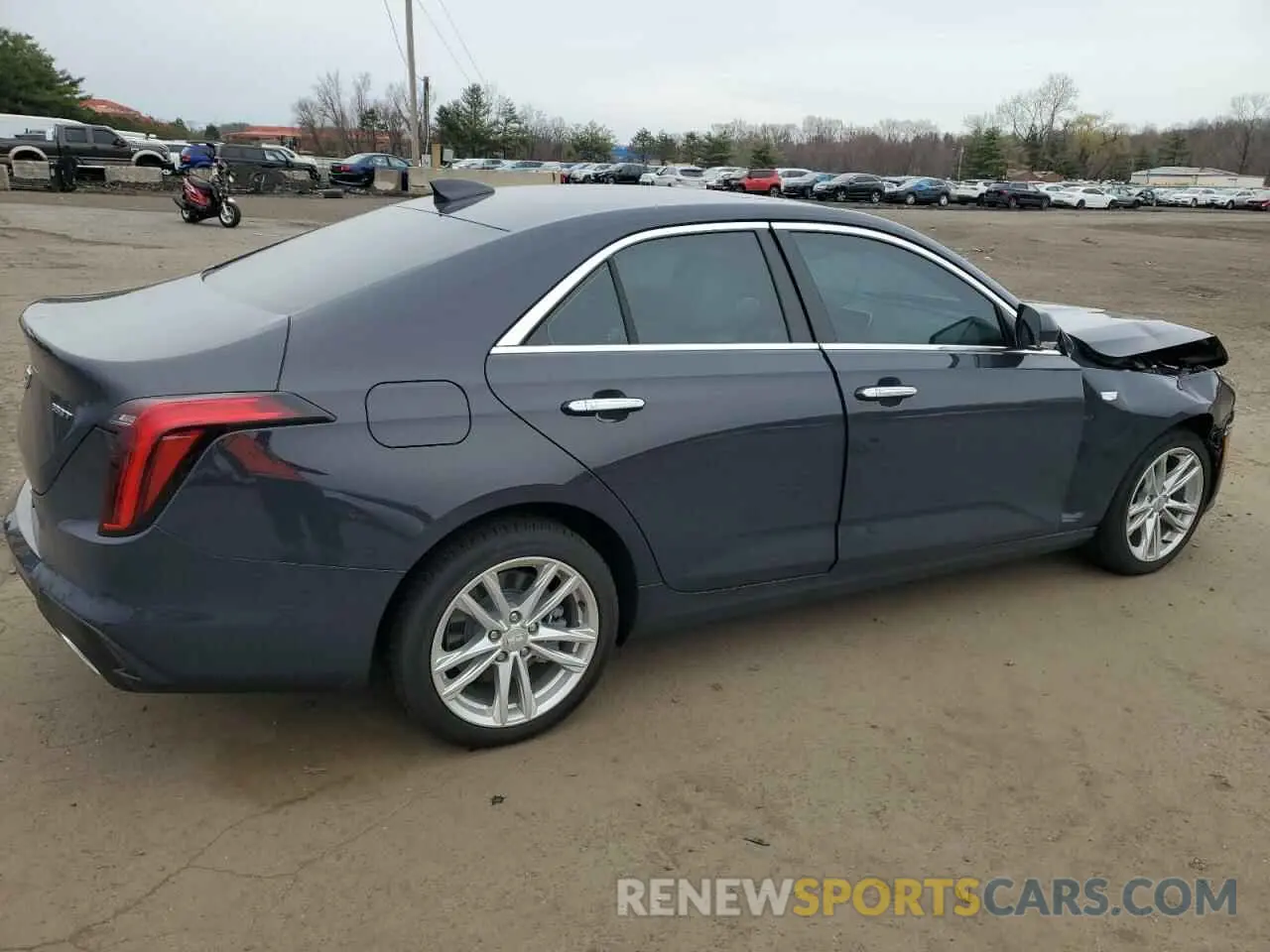 3 fotografías del automóvil dañado 1G6DK5RK2R0131430 CADILLAC CT4 2024