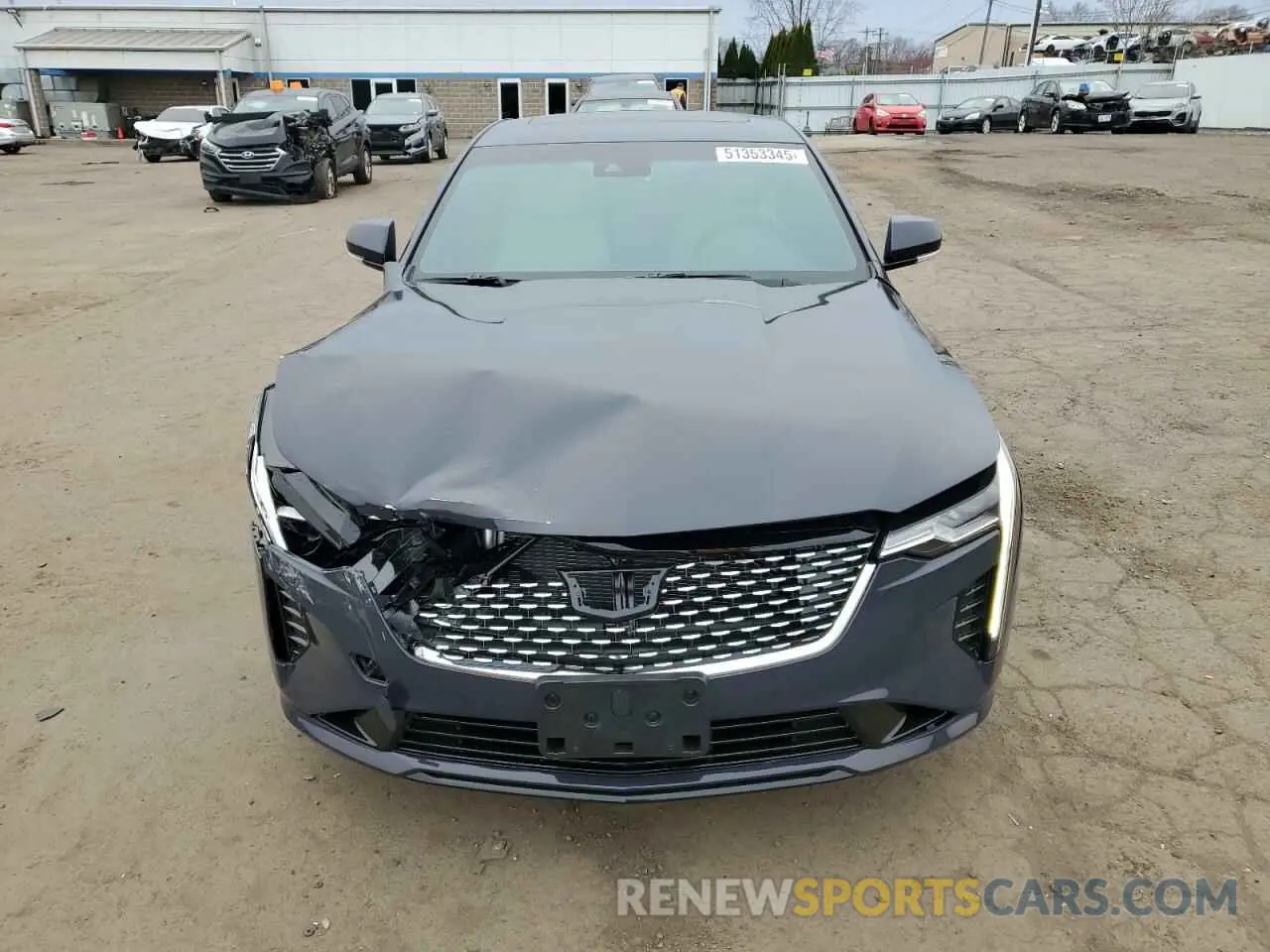 5 fotografías del automóvil dañado 1G6DK5RK2R0131430 CADILLAC CT4 2024