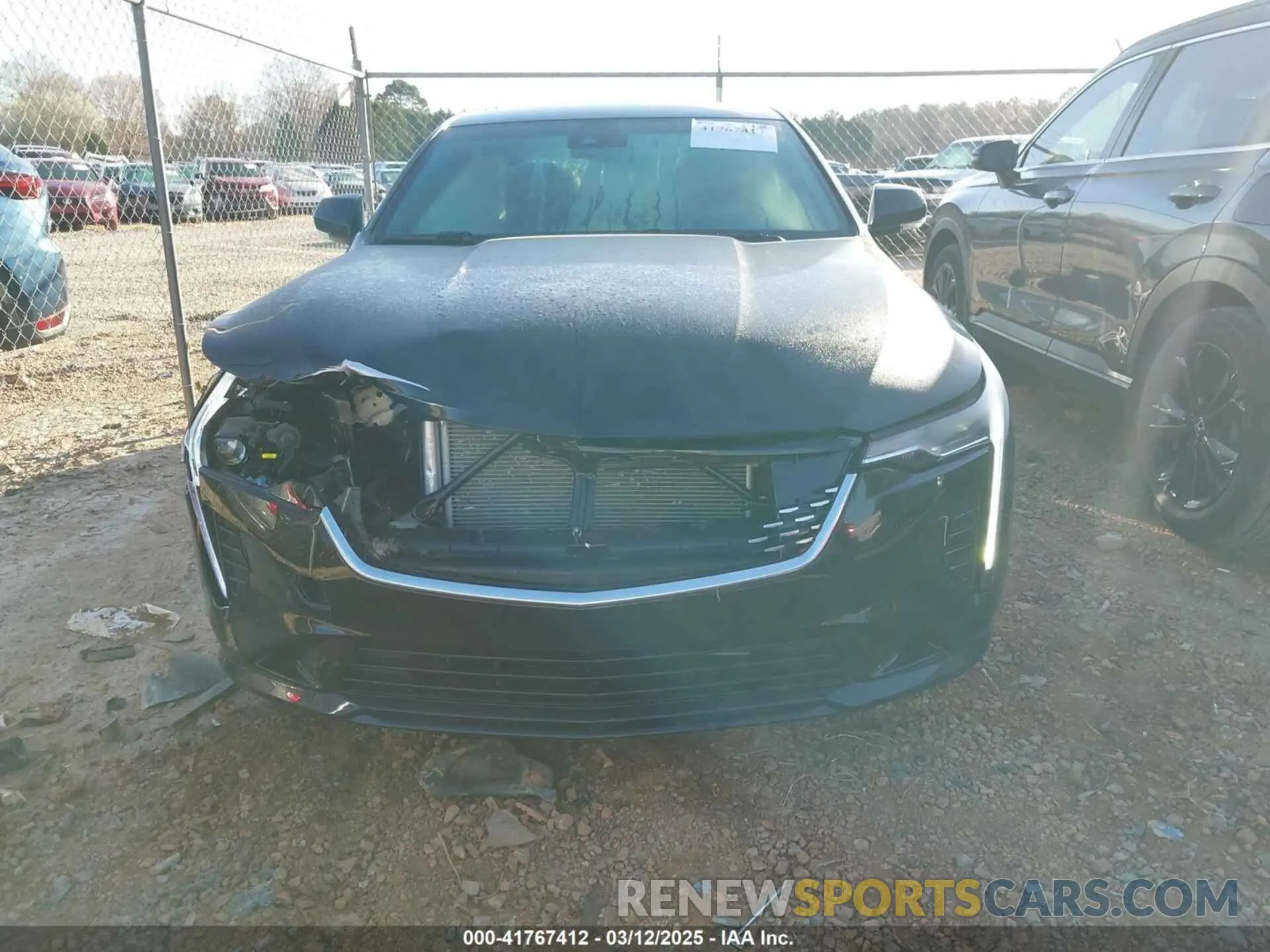 12 fotografías del automóvil dañado 1G6DA5RK8S0110154 CADILLAC CT4 2025