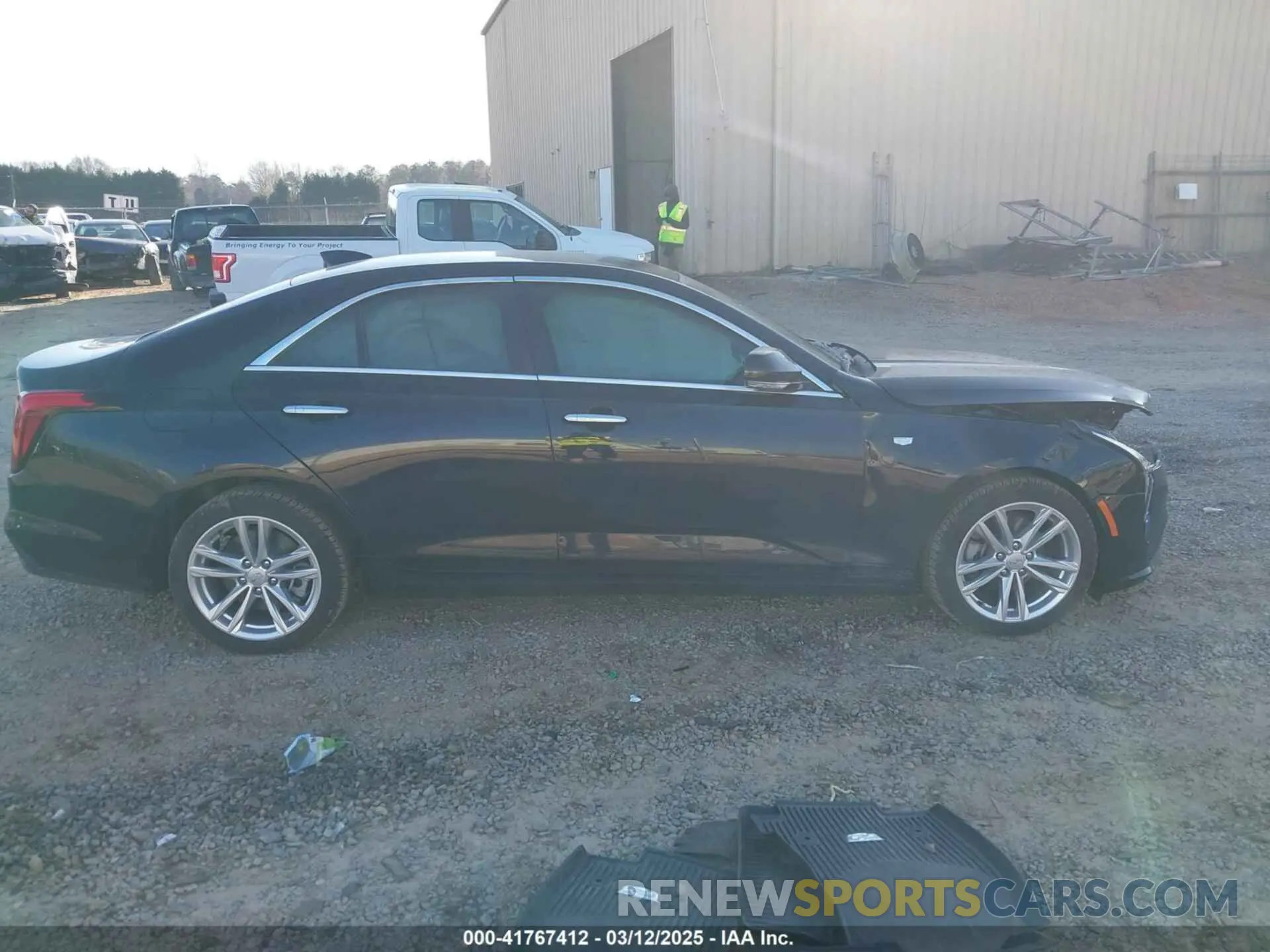 13 fotografías del automóvil dañado 1G6DA5RK8S0110154 CADILLAC CT4 2025
