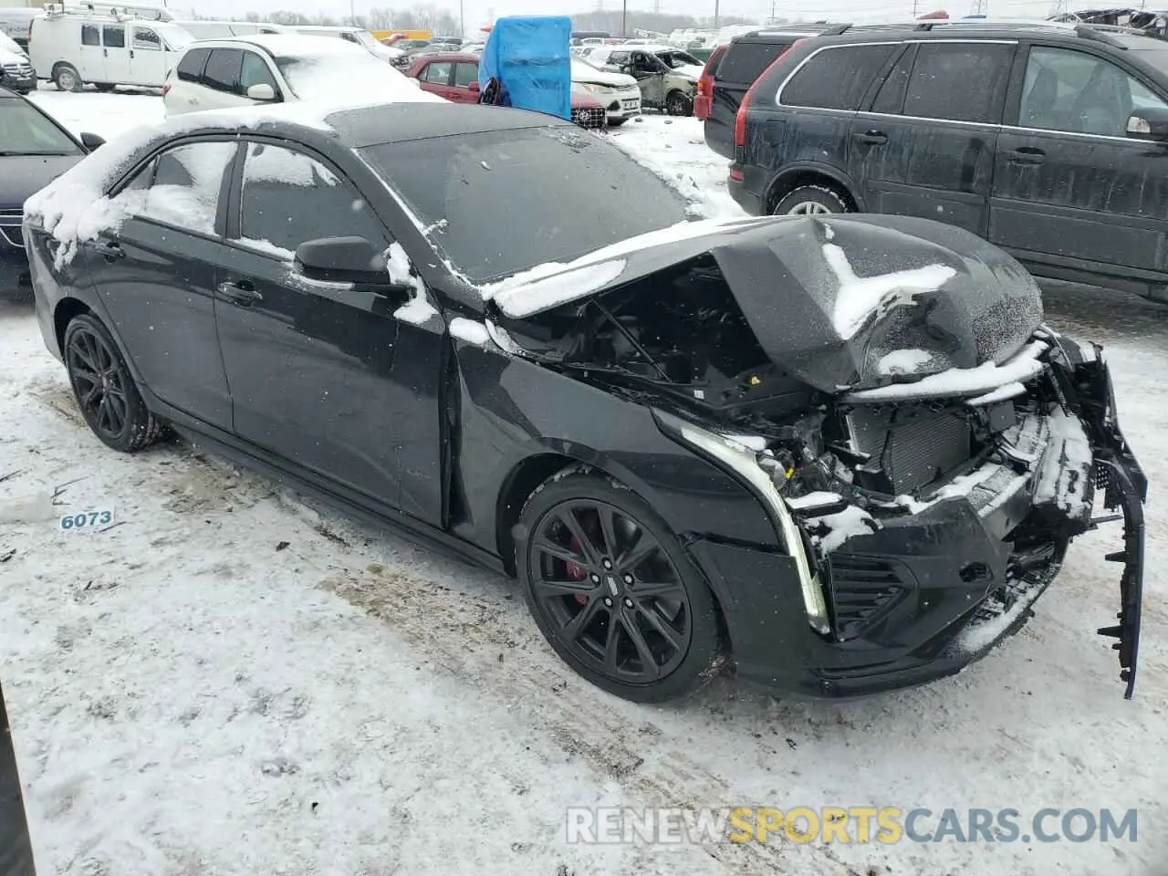 4 fotografías del automóvil dañado 1G6DH5RL3S0103892 CADILLAC CT4 2025