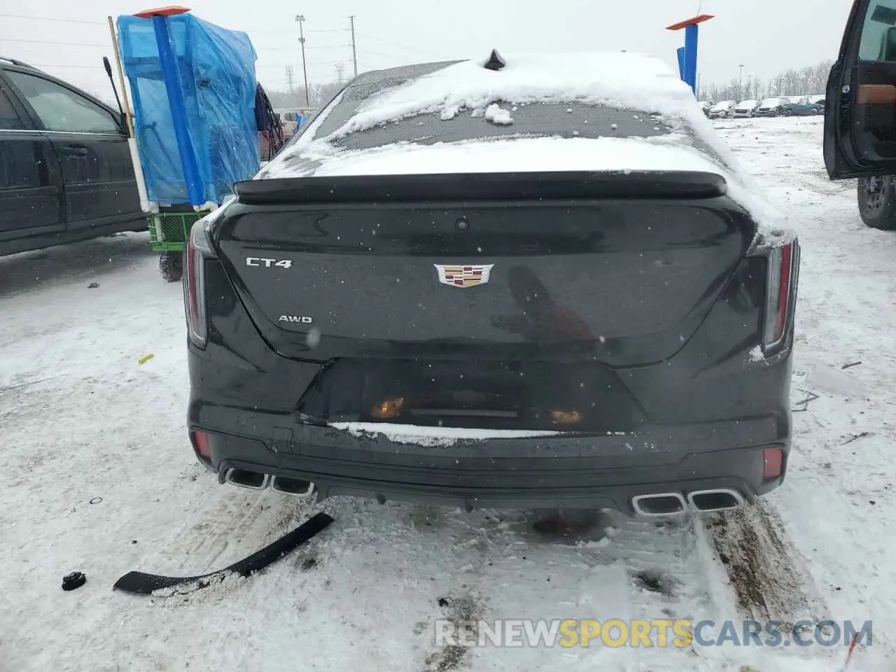 6 fotografías del automóvil dañado 1G6DH5RL3S0103892 CADILLAC CT4 2025