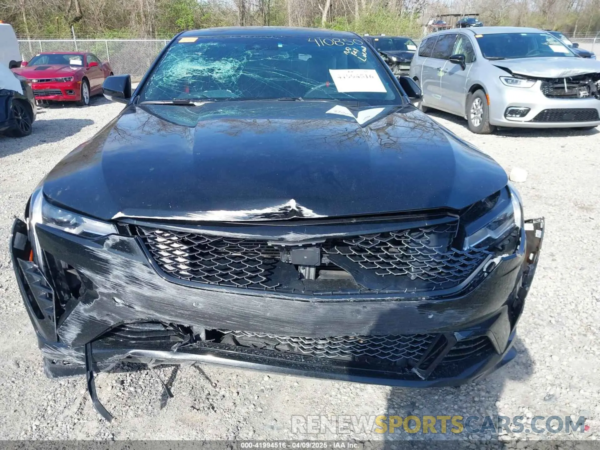 11 fotografías del automóvil dañado 1G6D75RP7N0410850 CADILLAC CT4-V 2022