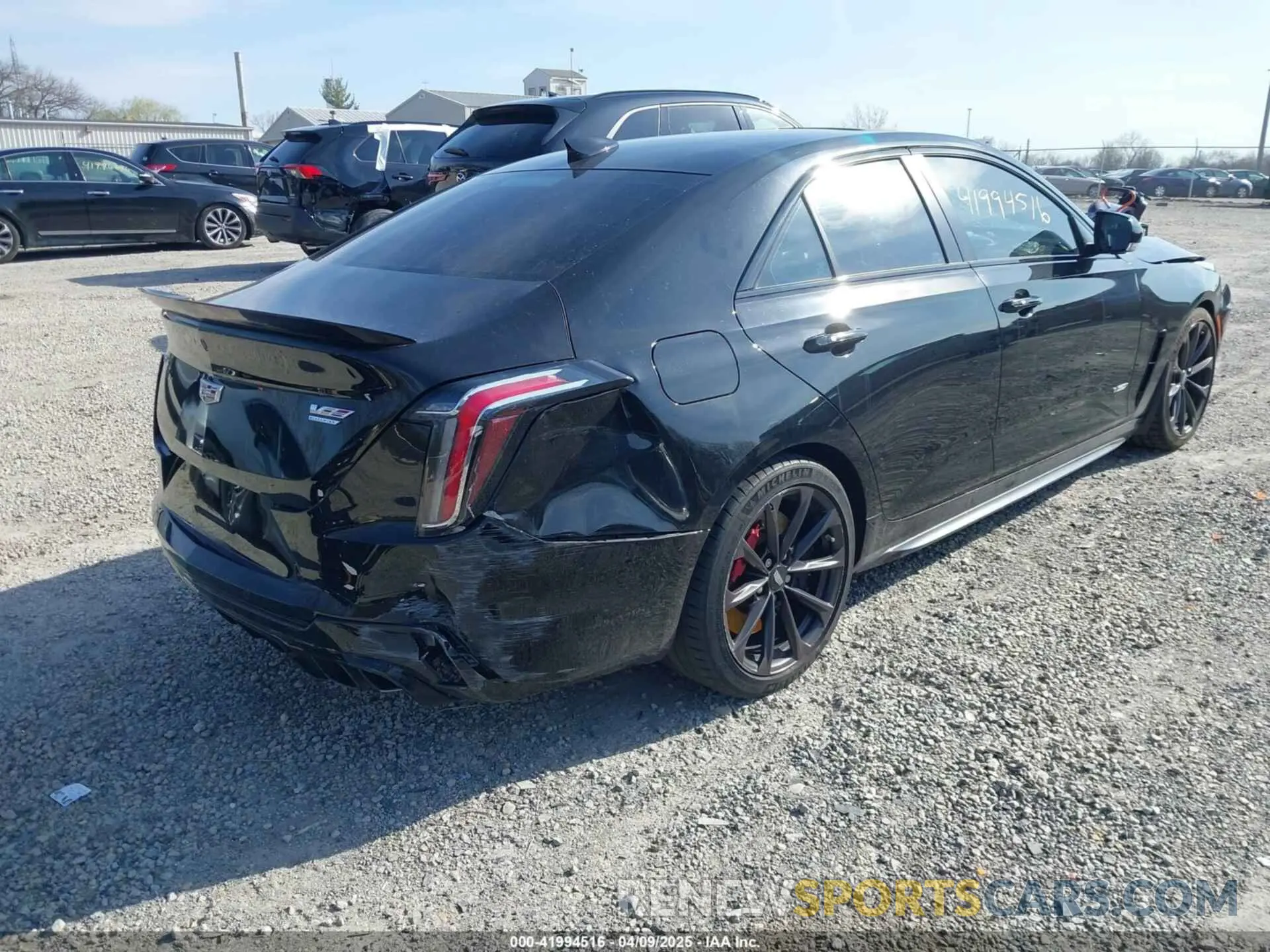 4 fotografías del automóvil dañado 1G6D75RP7N0410850 CADILLAC CT4-V 2022