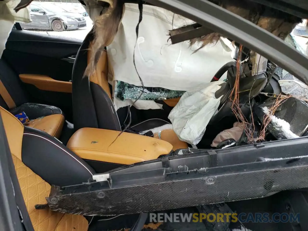 7 fotografías del automóvil dañado 1G6DL5RP5N0210030 CADILLAC CT4-V BLAC 2022