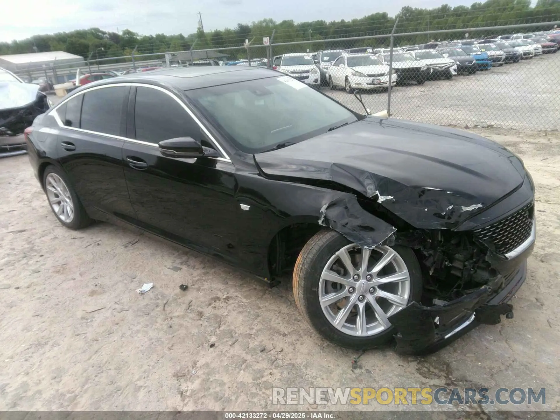 1 fotografías del automóvil dañado 1G6DM5RK4L0100133 CADILLAC CT5 2020