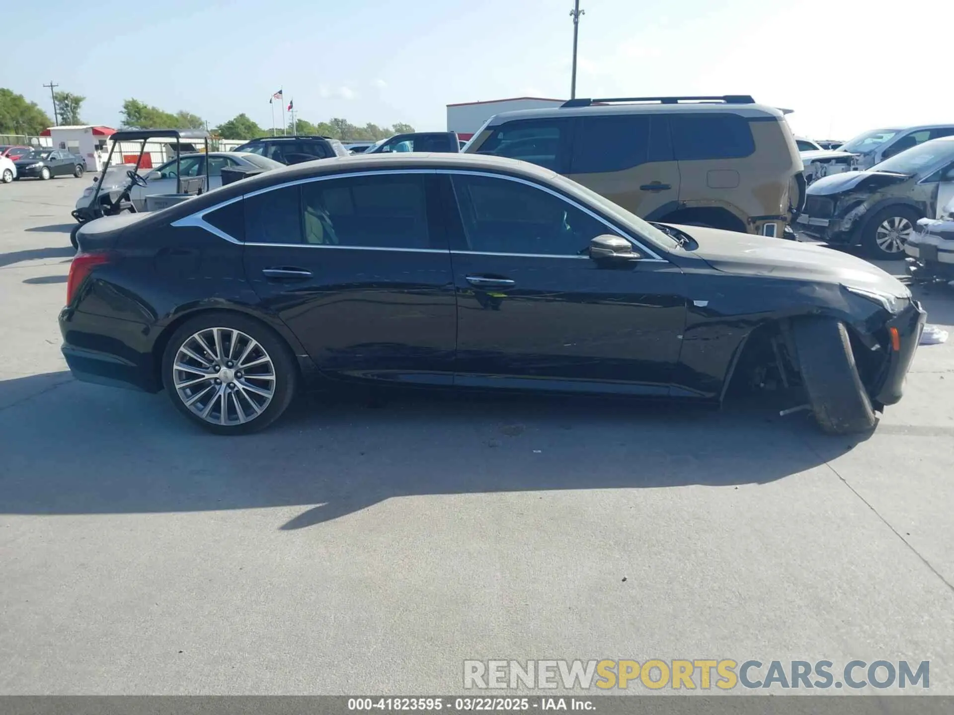 13 fotografías del automóvil dañado 1G6DN5RK1L0118649 CADILLAC CT5 2020