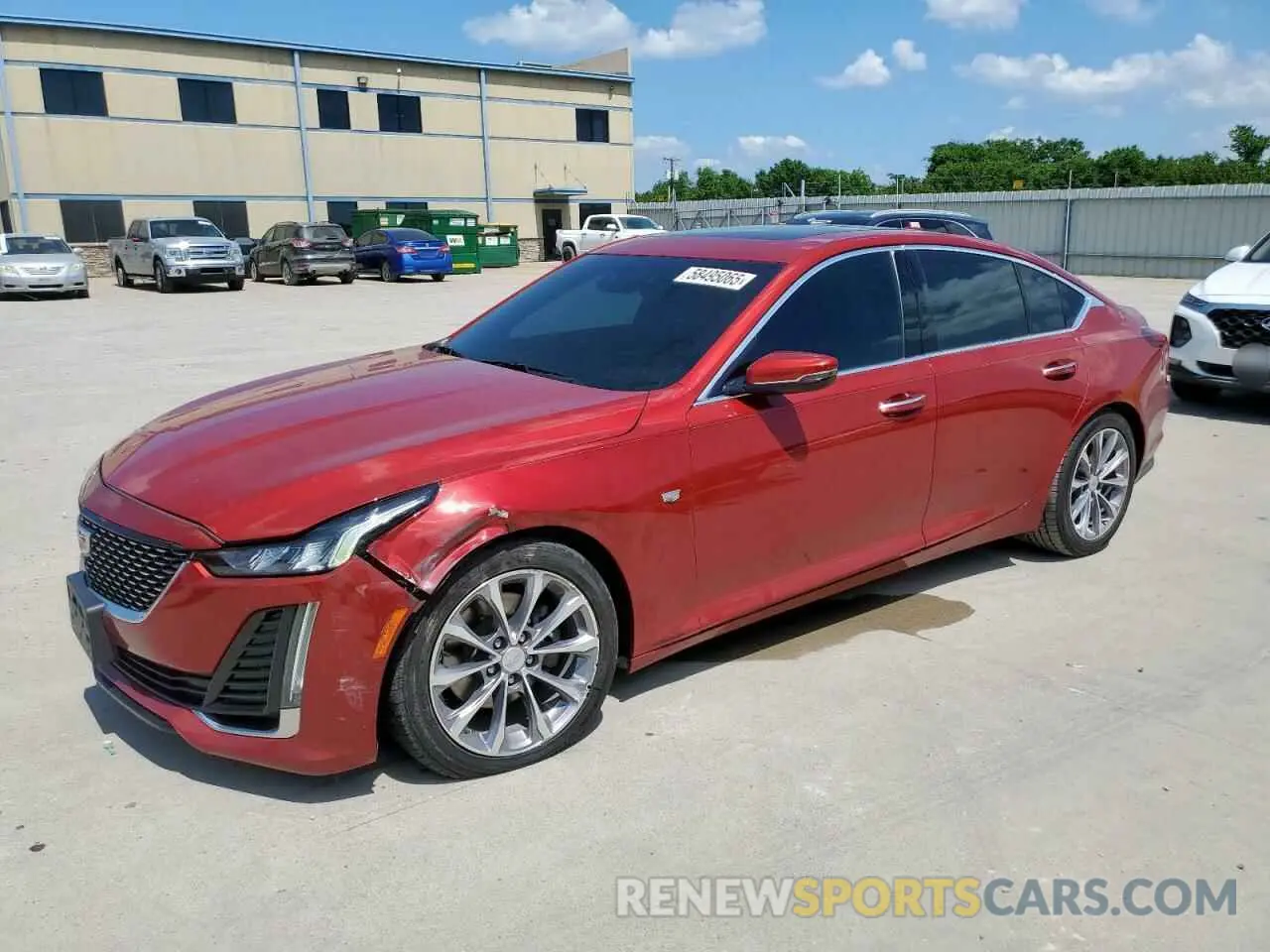 1 fotografías del automóvil dañado 1G6DN5RK3L0139678 CADILLAC CT5 2020