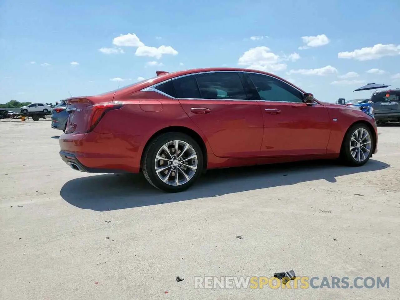 3 fotografías del automóvil dañado 1G6DN5RK3L0139678 CADILLAC CT5 2020