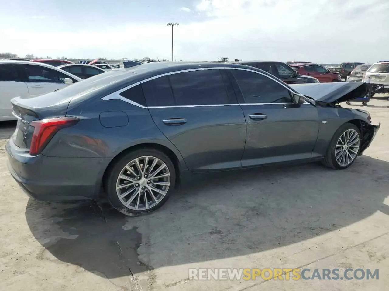 3 fotografías del automóvil dañado 1G6DN5RK4L0118905 CADILLAC CT5 2020