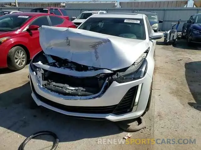 11 fotografías del automóvil dañado 1G6DN5RK6L0152182 CADILLAC CT5 2020