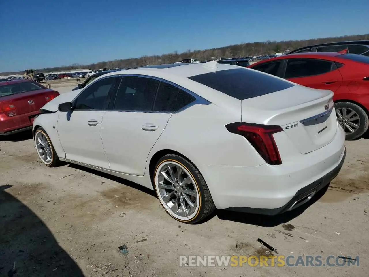 2 fotografías del automóvil dañado 1G6DN5RK6L0152182 CADILLAC CT5 2020