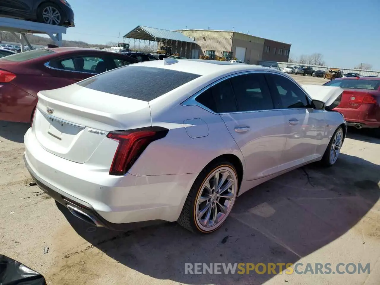 3 fotografías del automóvil dañado 1G6DN5RK6L0152182 CADILLAC CT5 2020