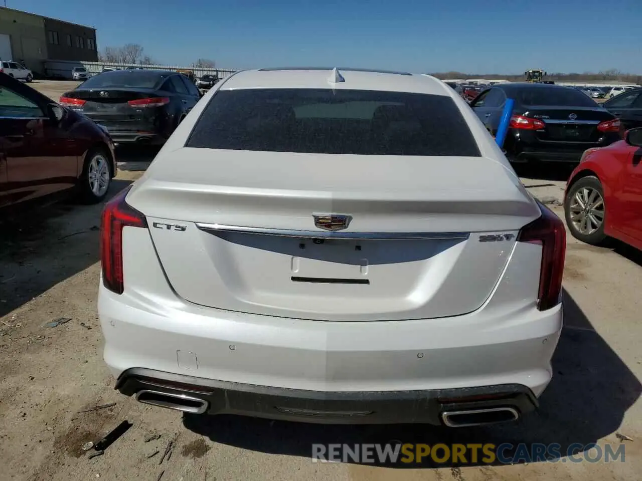6 fotografías del automóvil dañado 1G6DN5RK6L0152182 CADILLAC CT5 2020