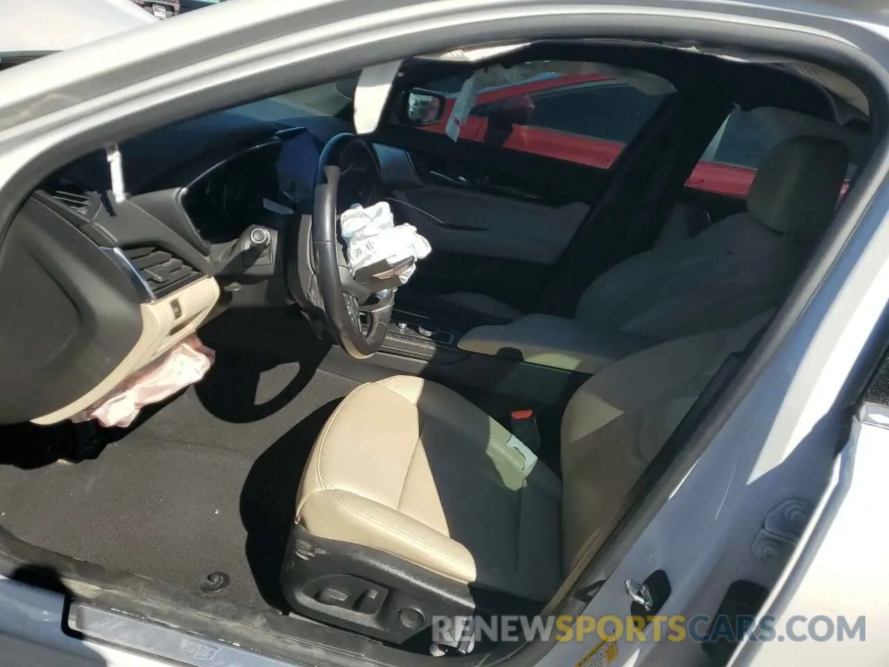 7 fotografías del automóvil dañado 1G6DN5RK6L0152182 CADILLAC CT5 2020