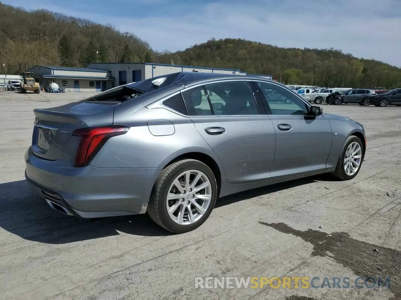 3 fotografías del automóvil dañado 1G6DS5RK2L0145013 CADILLAC CT5 2020