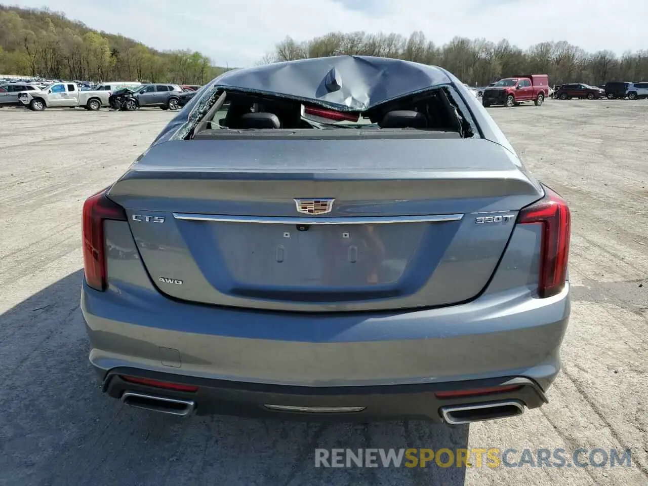6 fotografías del automóvil dañado 1G6DS5RK2L0145013 CADILLAC CT5 2020