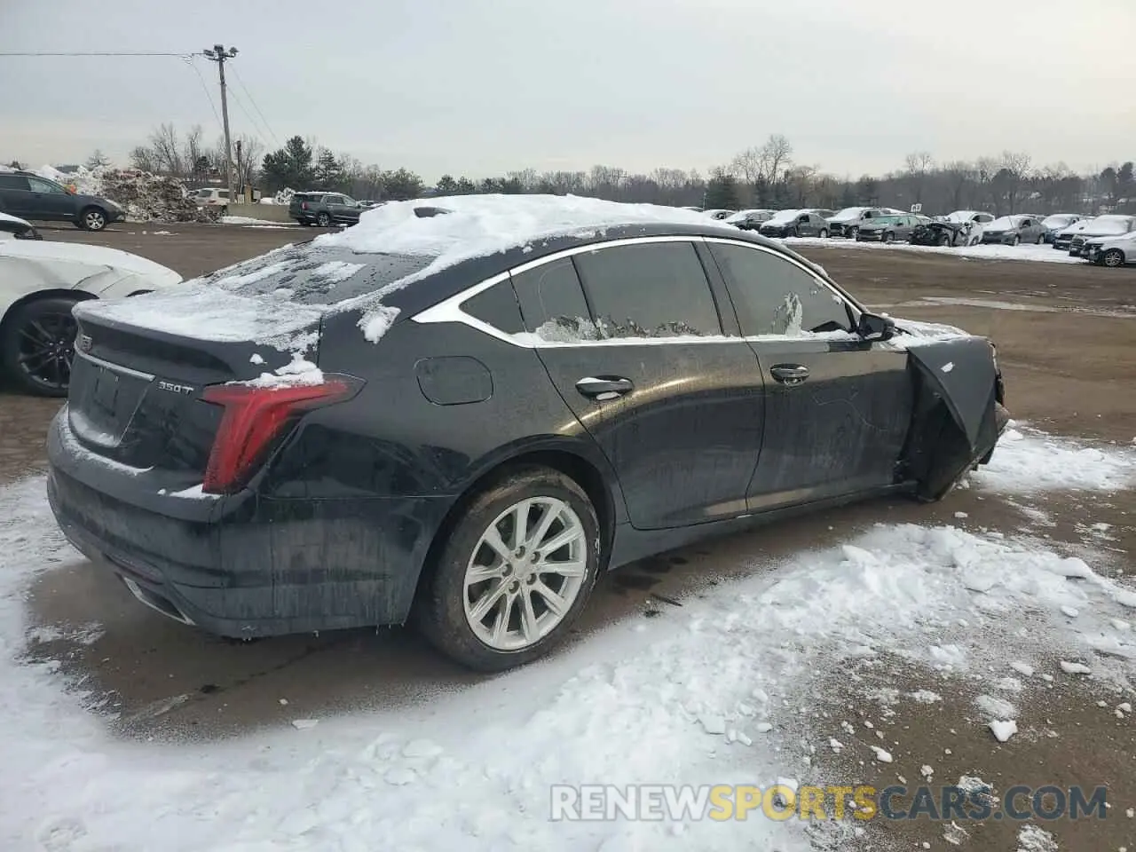 3 fotografías del automóvil dañado 1G6DS5RK4L0140735 CADILLAC CT5 2020