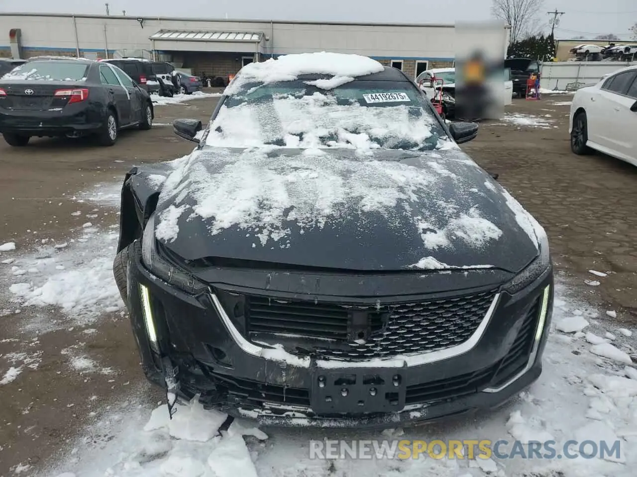 5 fotografías del automóvil dañado 1G6DS5RK4L0140735 CADILLAC CT5 2020