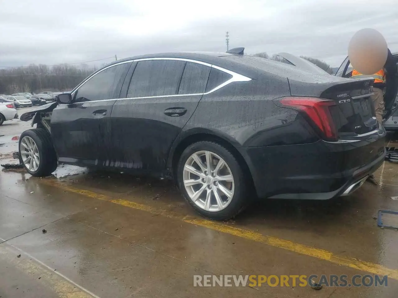 2 fotografías del automóvil dañado 1G6DS5RK7L0117630 CADILLAC CT5 2020