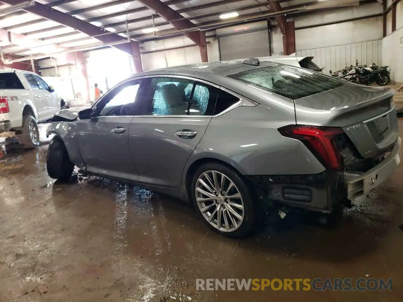 2 fotografías del automóvil dañado 1G6DT5RK3L0123972 CADILLAC CT5 2020