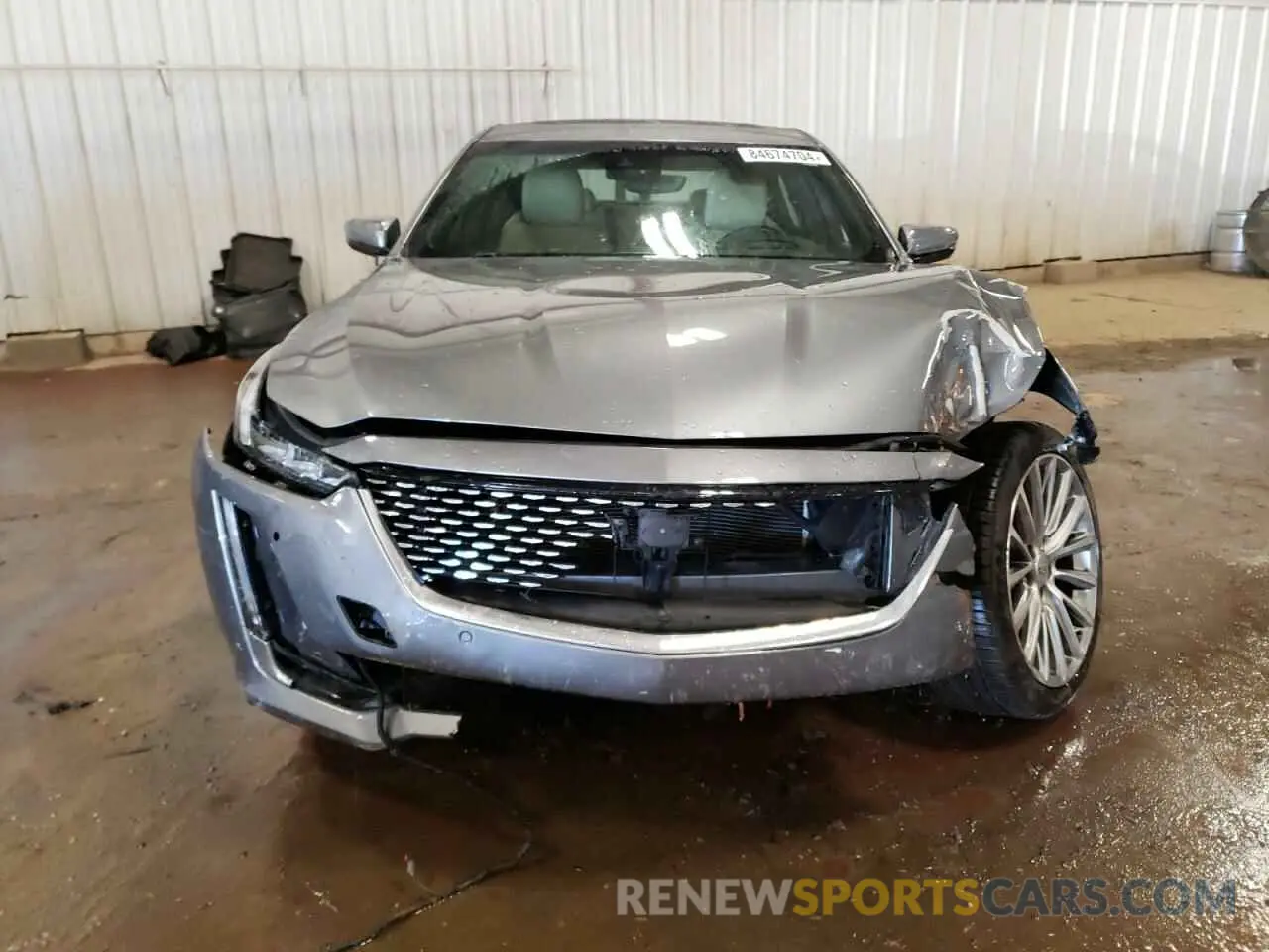 5 fotografías del automóvil dañado 1G6DT5RK3L0123972 CADILLAC CT5 2020