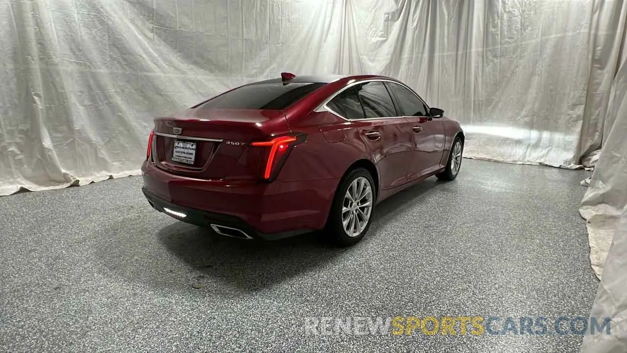 4 fotografías del automóvil dañado 1G6DT5RK5L0124587 CADILLAC CT5 2020