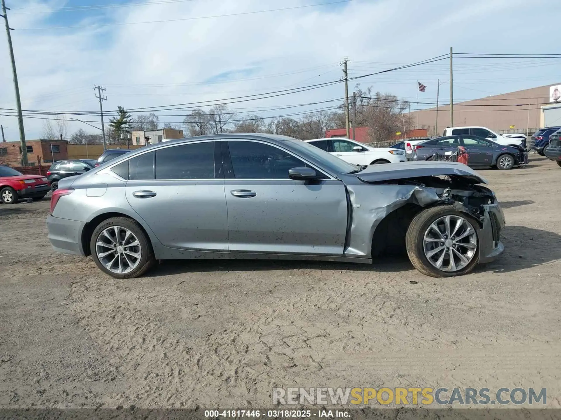 13 fotografías del automóvil dañado 1G6DT5RK8L0127953 CADILLAC CT5 2020