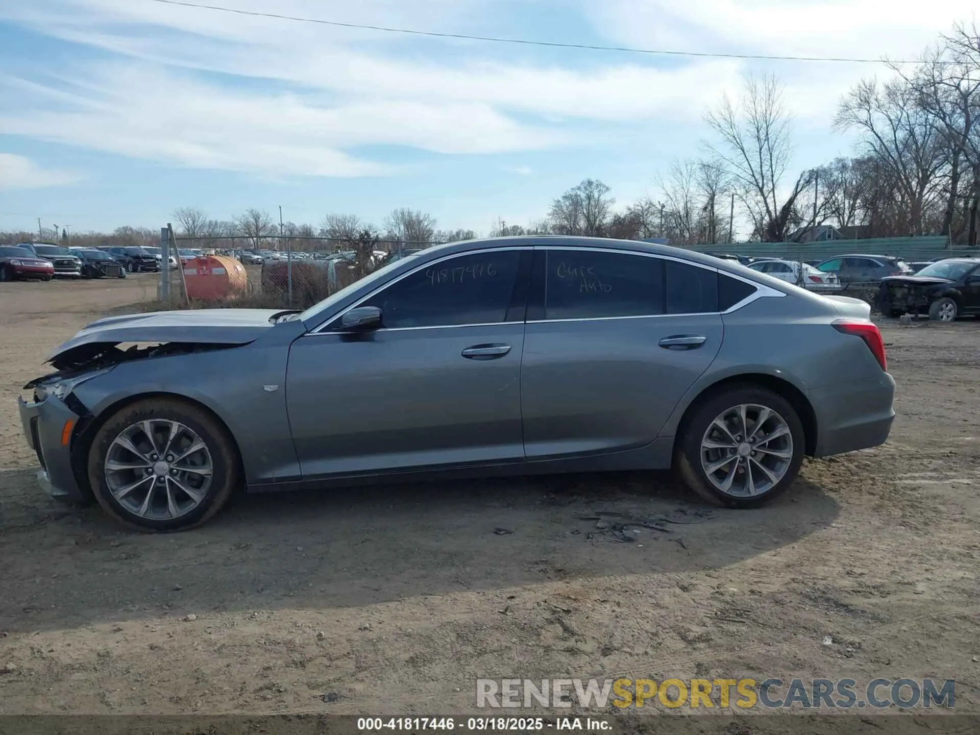 14 fotografías del automóvil dañado 1G6DT5RK8L0127953 CADILLAC CT5 2020
