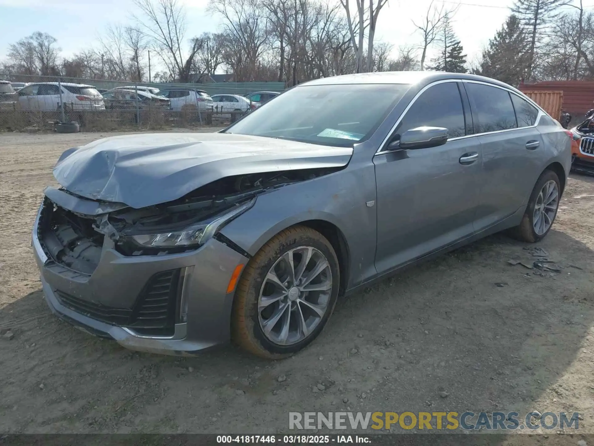 2 fotografías del automóvil dañado 1G6DT5RK8L0127953 CADILLAC CT5 2020