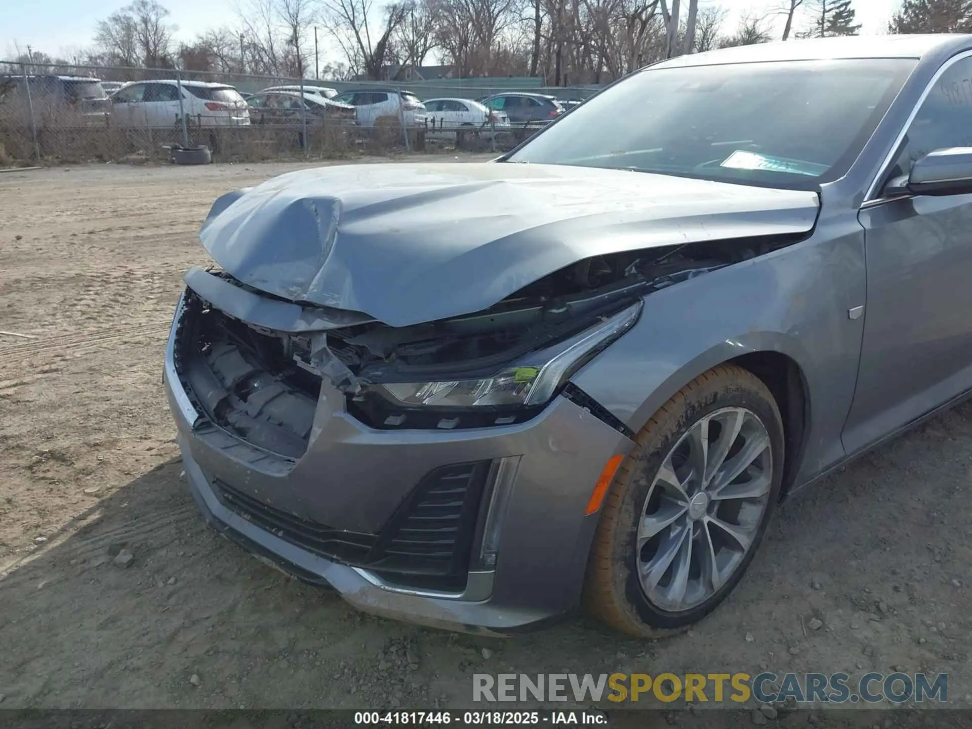 6 fotografías del automóvil dañado 1G6DT5RK8L0127953 CADILLAC CT5 2020