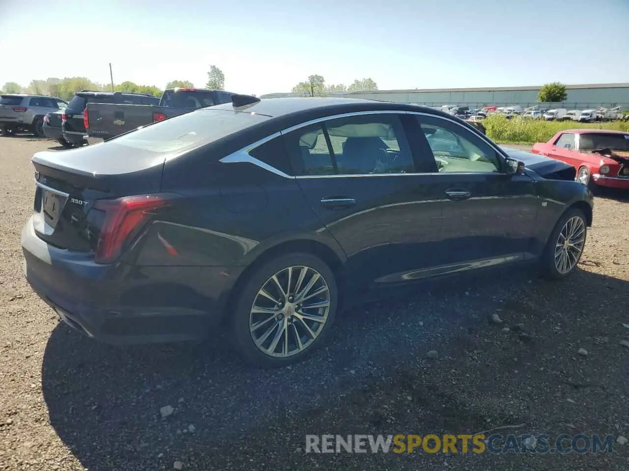 3 fotografías del automóvil dañado 1G6DT5RK9L0156121 CADILLAC CT5 2020