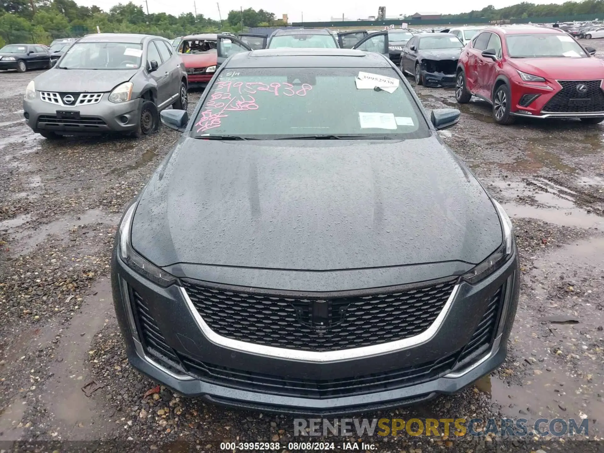 12 fotografías del automóvil dañado 1G6DT5RW2L0153256 CADILLAC CT5 2020