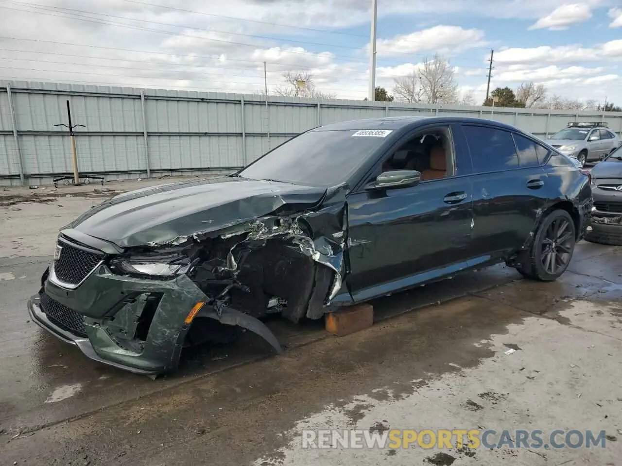 1 fotografías del automóvil dañado 1G6DU5RK4L0147873 CADILLAC CT5 2020