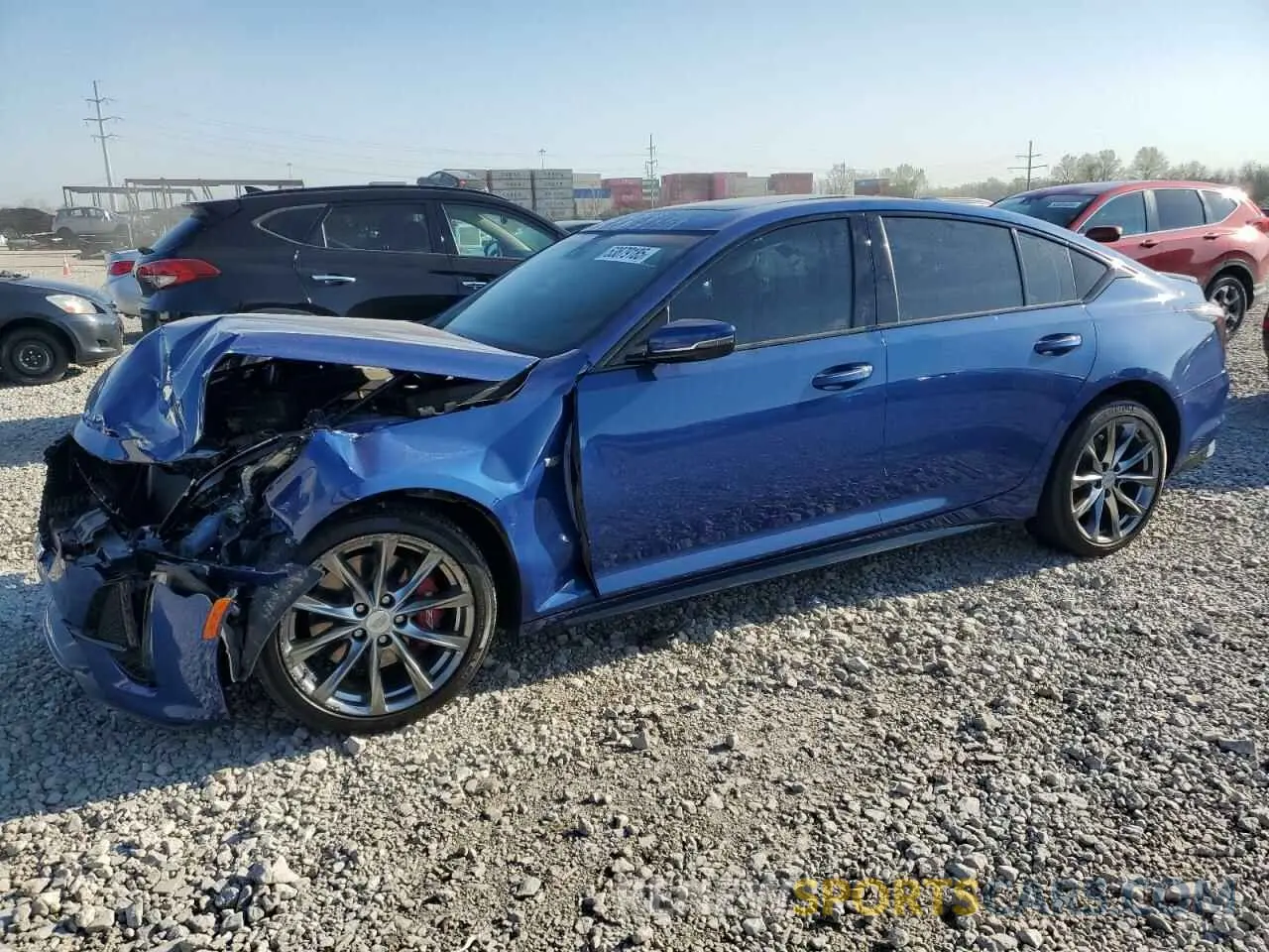 1 fotografías del automóvil dañado 1G6DU5RK5L0125333 CADILLAC CT5 2020