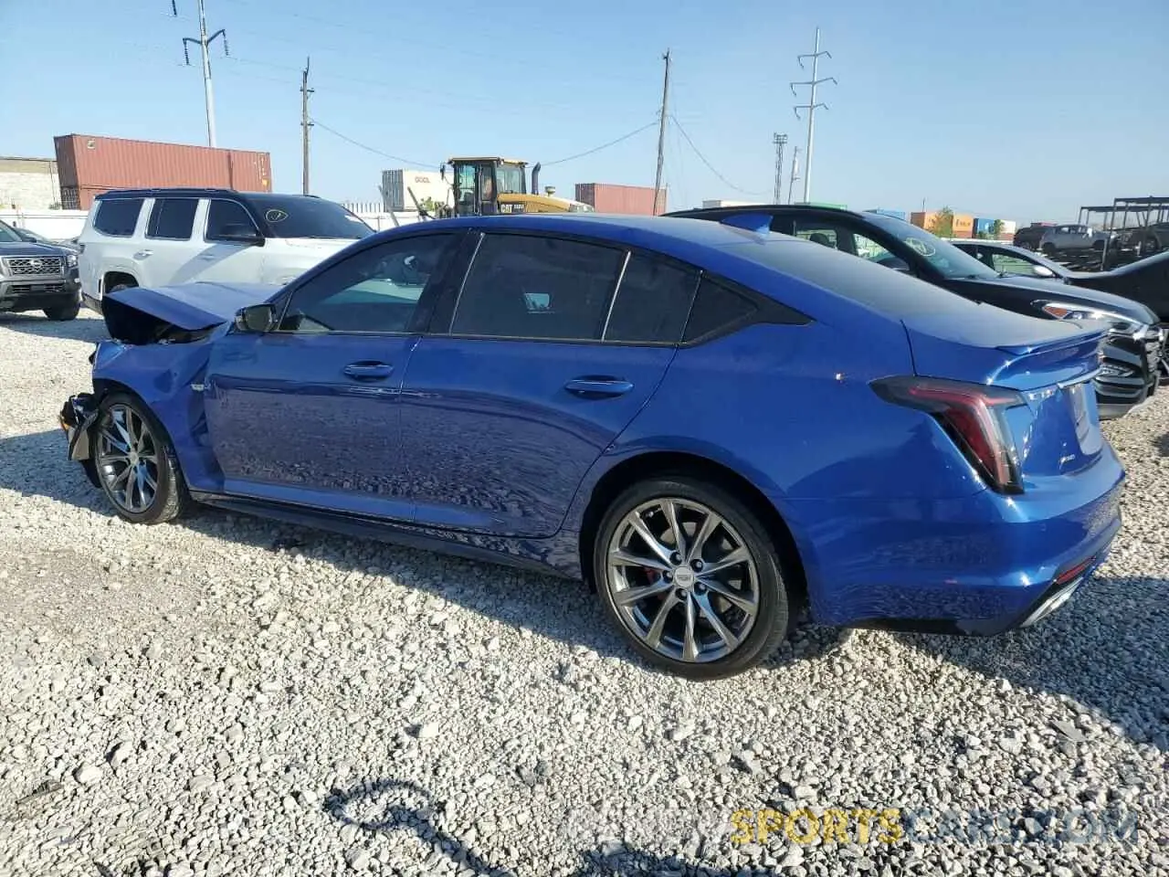 2 fotografías del automóvil dañado 1G6DU5RK5L0125333 CADILLAC CT5 2020