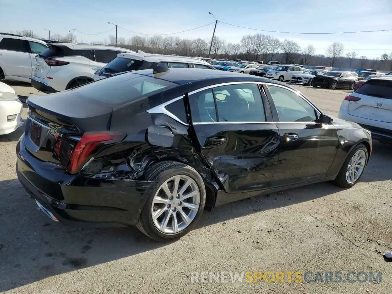3 fotografías del automóvil dañado 1G6DW5RK2L0121900 CADILLAC CT5 2020